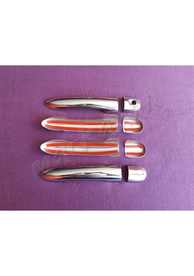 Woc Chrome Mercedes Citan Krom Kapı Kolu 2013 Sonrası 4 Kapı  Pasl
