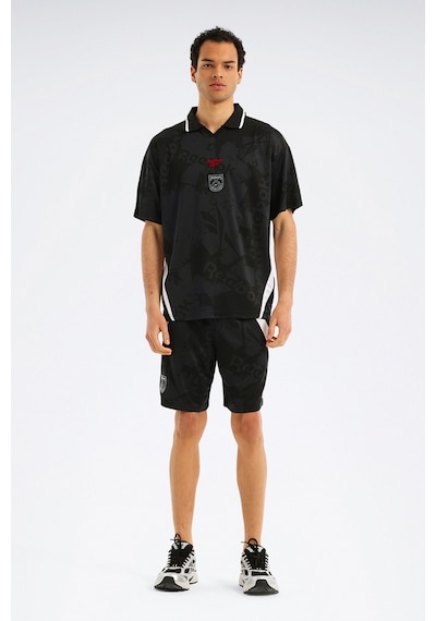 Reebok Street Sport Ftbl Jersey Siyah Erkek Kısa Kol T-shirt 000000000102343591 Siyah-beyaz