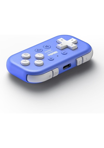 8bitdo Micro Bluetooth Oyun Kolu Nintendo Switch, Pc, Mac Os, Android Mavi