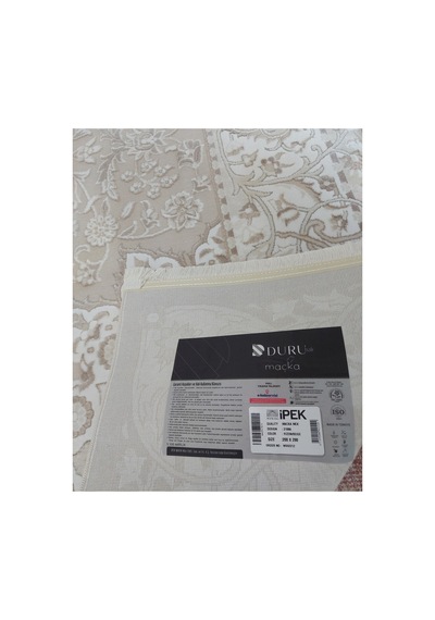 Duru Halı Maçka 2108a 200x290 6m2 Yün Dokuma Halı Vizon