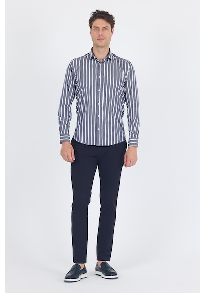 İmza Koyu Lacivert Uzun Kol Yarım İtalyan Yaka Cepsiz Easy To Iron Slim Fit Esnek Gömlek 1004250228 Koyu Lacivert İmza Koyu Lacivert Uzun Kol Yarım İtalyan Yaka Cepsiz Easy To Iron Slim Fit Esnek Gömlek 1004250228 Koyu Lacivert