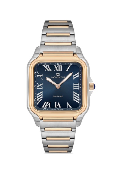 Momentus Men's Crown Master Em348t-11sr Gümüş - Rose Gold