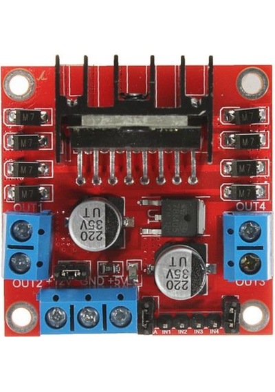 Komponentci L298N Motor Sürücü 2 Kanallı Arduino Raspberry