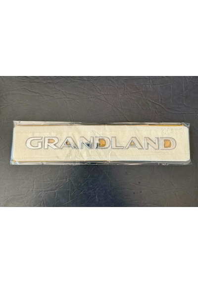 İthal Grandland Bagaj Yazısı