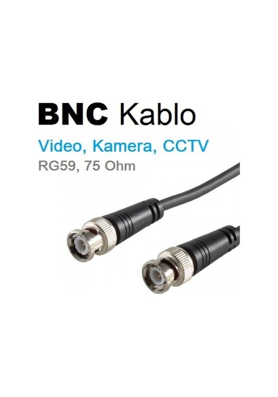 Irenis BNC Kablo 75 Ohm RG59 Video, Kamera, CCTV, 10 M