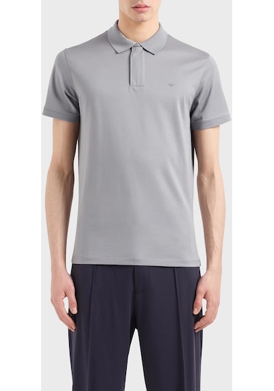 Emporio Armani Erkek Polo Yaka T Shirt Em000080 Af10094 U8060 Gri
