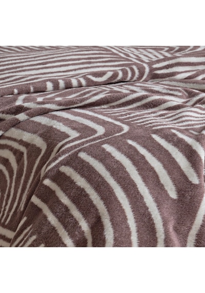Vicuna Home Pamela Çift Kişilik Battaniye 200x220 Cm Sütlü Kahve