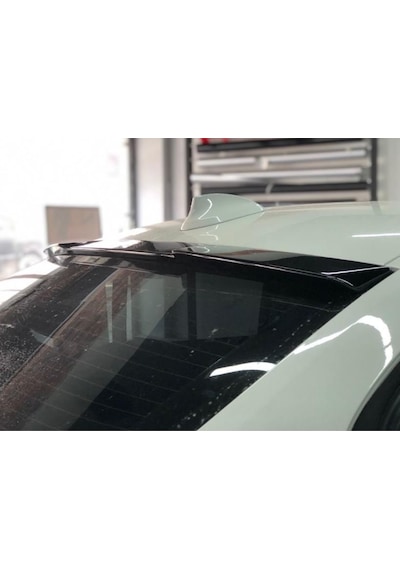 Autogp Bmw F30 Cam Üstü Spoiler Yarasa Tip Parlak Siyah