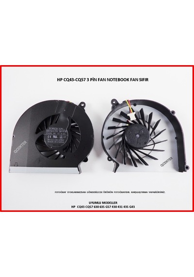 HP Uyumlu Compaq Presario Cq57-375St (Qj056Ea) Fan İşlemci Fanı Nf14