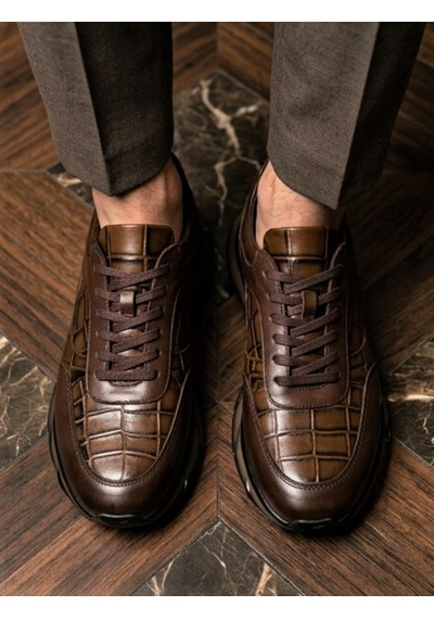 Brown Stance Erkek Spor Ayakkabı Kahverengi