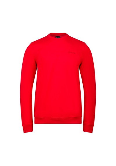 2as Orlando Erkek İnterlok Sıfır Yaka Sweatshirt Kırmızı 001