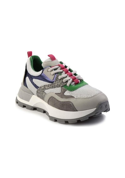 Bambi Gri Yeşil Kadın Sneaker K01429160009 Gri Yeşil