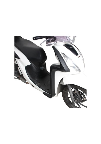 GP Kompozit Honda Dio 2021-2023 Uyumlu Bacak Koruma Siyah