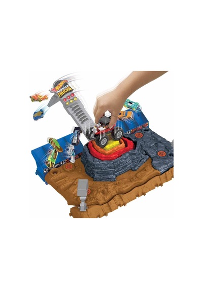 Hot Wheels Monster Trucks Muhteşem Çarpışma Arenası Hnb96 Karışık