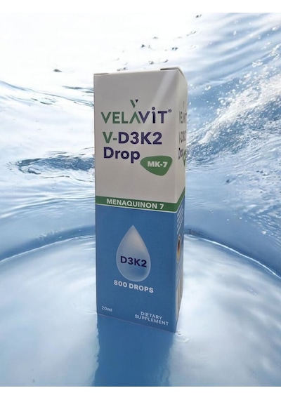 Velavit V-D3 K2 Drop Mk-7 800 Drops 20 ML