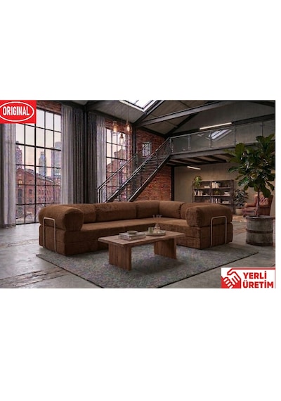 Herev Max 300x200 Kk Köşe Koltuk Takımı / Fitilli Kadife Kumaşlı Şark Köşe Acı Kahve Herev Max 300x200 Kk Köşe Koltuk Takımı / Fitilli Kadife Kumaşlı Şark Köşe Acı Kahve