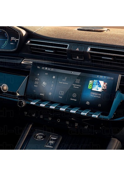 Peugeot 508 Gt Line Uyumlu 10" Navigasyon 9h Nano Ekran Koruyucu