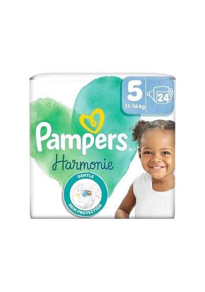 Harmonie Bebek Bezi İkiz Paket 5 Beden 24 Adet