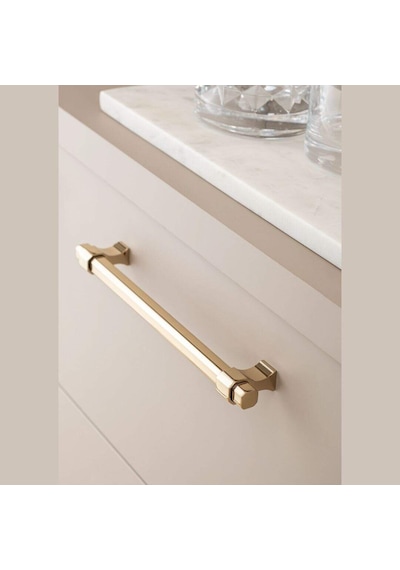 System Mobilya Kulbu Gold Renk 320mm Kulp Sy8720 0320 Gl-gl Çok Renkli