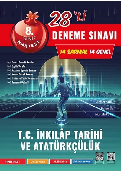 NARTEST 8.SINIF T.C İNKILAP TARİHİ VE ATATÜRKÇÜLÜK  MOD DENEME SINAVI