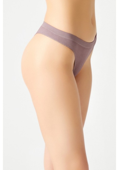 Los Ojos 3 Adet Fitilli Seamless Brezilya Modeli Külot 3xbrasil Fitilli Mor-bej-kahverengi Los Ojos 3 Adet Fitilli Seamless Brezilya Modeli Külot 3xbrasil Fitilli Mor-bej-kahverengi