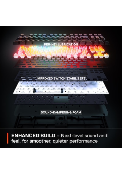 Steelseries Apex Pro TKL Wireless Gen 3 RGB Mekanik Kablosuz Oyuncu Klavyesi