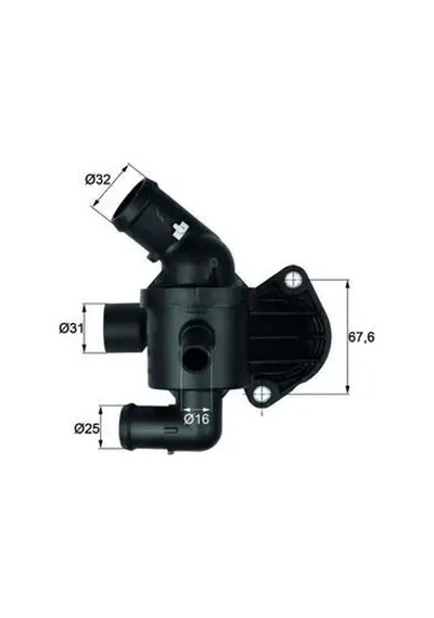 Mahle Tı1592 Termostat 03l121111an 03l121111r 03l121111s