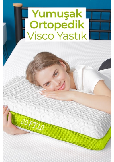 Viscofoam Ergofoam Galaxy Motion Ortopedik Yastık Yumuşak Visco Yastık Soft 1.0
