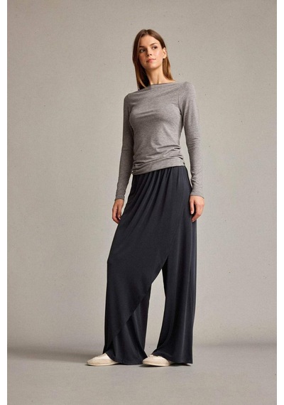 Defacto Relax Fit Normal Bel Düz Paça Modal Pantolon G1338ax25smar129 Antrasit