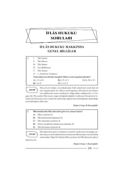 Hakimlik İcra Ve İflas Hukuku Soru Bankası 22. Baskı Monopol Yayınları