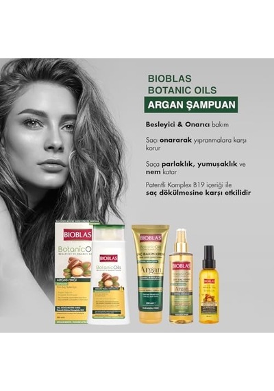 Ayrex Saç Dökülmesine Karşı Bitkisel Şampuan Argan &amp Zeytinyağı İçerikli, Biocomplex B19, Parlaklık V