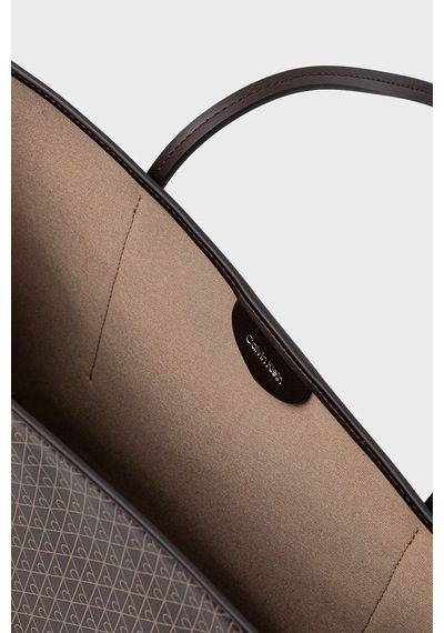 Calvin Klein Logolu Sabit Askılı Çanta Lv04f3266g0tk Bayan Çanta Lv04f3266g 0tk Kahve