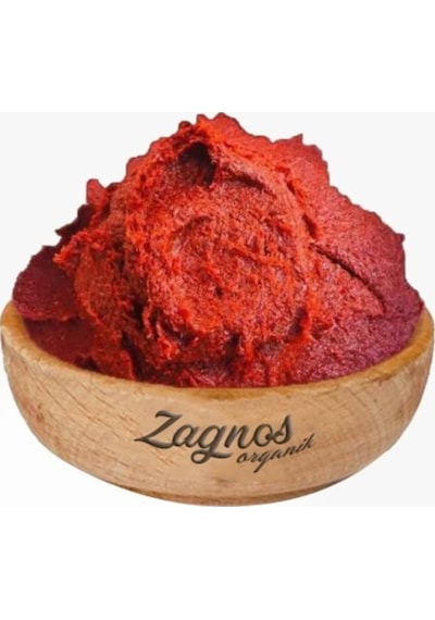 Zagnos Güneş Kurusu Tatlı Biber Salçası 3 KG