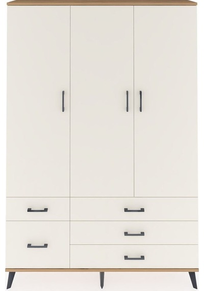 Arges Dolap 5 Raflı 5 Çekmeceli Tek Askılı 132x30x195 Çam-ayt... Çam Arges Dolap 5 Raflı 5 Çekmeceli Tek Askılı 132x30x195 Çam-ayt... Çam