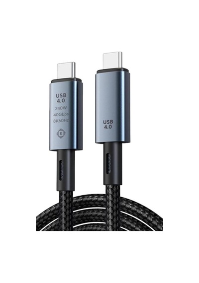 Tak Çalıştı 40gbps 240w 4.0 Thunderbolt Type-c To Type-c Şarj Data 8k 60hz Görüntü Aktarım Kablosu