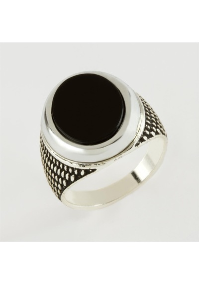 Yuvarlak - 421 - Metal Erkek - Csmo-tex - Yüzük-gümüş Rengi Sarı