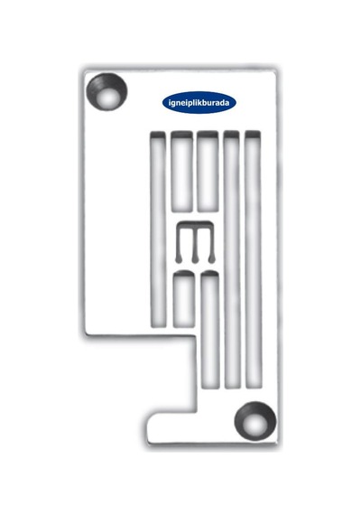Siruba E0227Q Soldan Bıçaklı Reçme Plakası (6.4 mm) (Yan Sanayi)