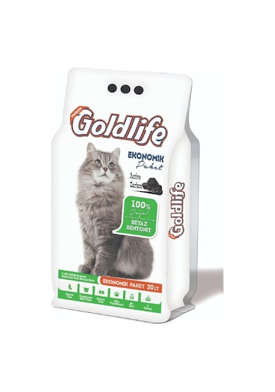 Ekonomik Paket Active Carbon Kedi Kumu 20 Lt İnce Taneli