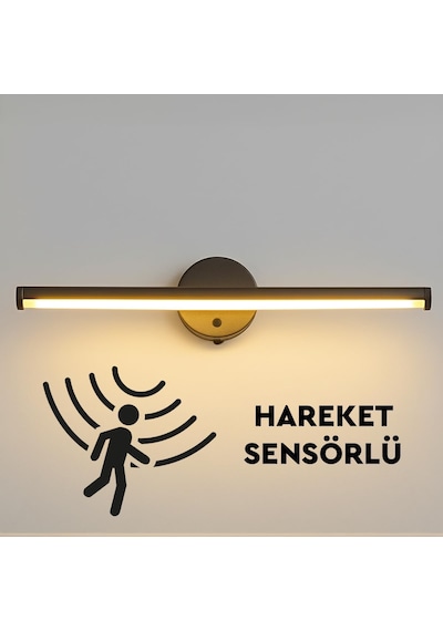 Sök-tak Sensörlü Günışığı Yapışkanlı Pilli Led Aplik 38cm Diğer