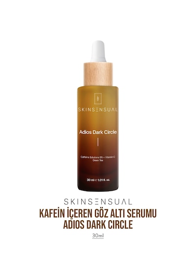 Adios Dark Circle Göz Altı Serumu Caffeine Solutions 5% + Vitamin C Aydınlık Göz Altı Görünümü