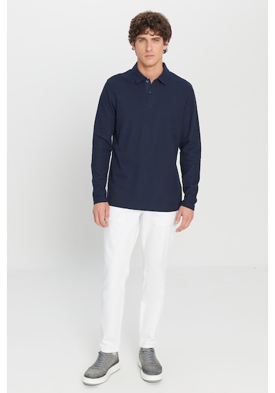 AC&Co / Altınyıldız Classics Erkek Lacı %100 Pamuk Slim Fit Dar Kesim Polo Yaka Jakarlı Triko Tişört Lacı AC&Co / Altınyıldız Classics Erkek Lacı %100 Pamuk Slim Fit Dar Kesim Polo Yaka Jakarlı Triko Tişört Lacı