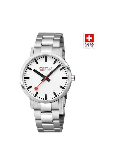 Mondaıne Offıcal Swıss Raılways Sımply Elegant A660.30360.11sbj Erkek Kol Saati Gümüş