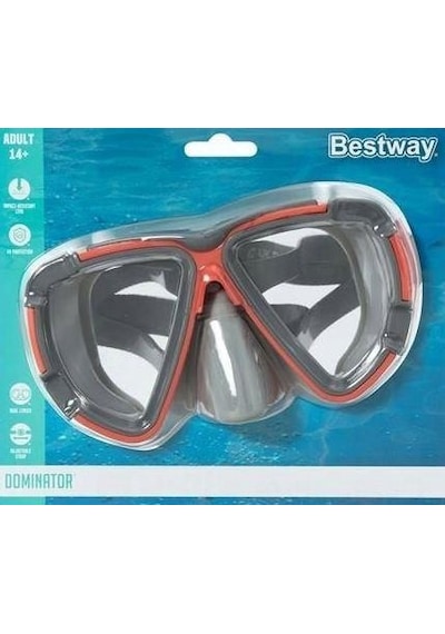 Bestway Maske Kırmızı 22052 Kırmızı