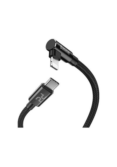 Baseus Mvp Elbow Type-C To Apple iPhone Uyumlu Pd 18W Hızlı Şarj Usb Kablo 1M (119548758)