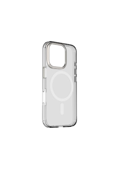 Momax Play CaseForm Apple Uyumlu iPhone 16 Pro Magsafe Kılıf Transparan