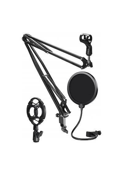 Lastvoice NB39HYP Set Stüdyo Mikrofon İçin Stand Shock Mount Filtre 35X35 CM