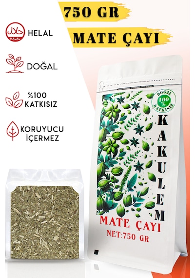 Kakulem Sertifikalı 750 Gr Mate Çayı Bitki Çayı