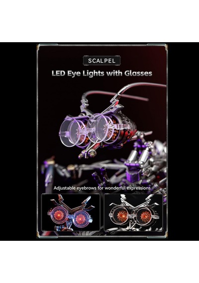 3d Hiplay Killerbody Transformer Scalpel Kb20069-55 32 Eklemli, 10 Cm Premium Koleksiyon Figürü