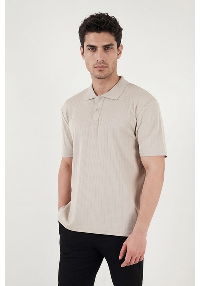 Buratti Erkek Polo T Shirt 5904051 Taş