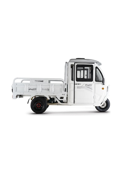 Skyjet Re-Van Pro Elektrikli Moped Beyaz